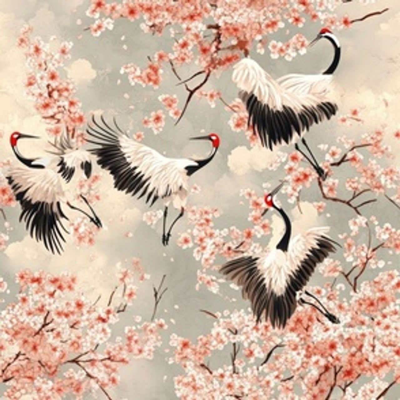 Hanami Cranes Serenade-1