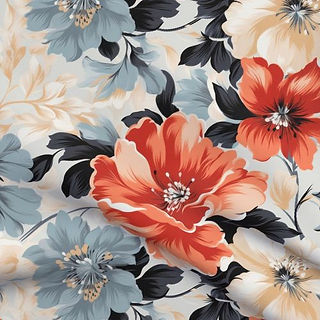 Floral design in trendy color-9