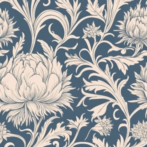Heritage Botanical Light - Wallpaper, Decor & Fabric