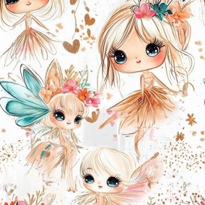 Magical Nursery Funny Cute Wallpaper Fabrics Decor for Kids