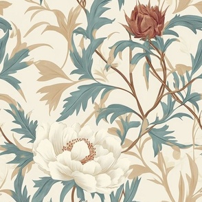 Heritage Botanical Light - Wallpaper, Decor & Fabric