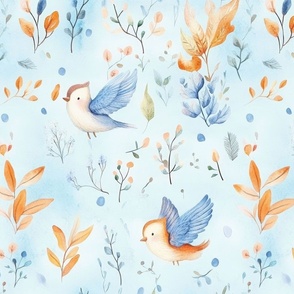 Magical Nursery Funny Cute Wallpaper Fabrics Decor for Kids