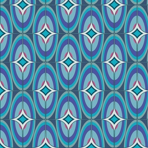 Mid-century wallpaper decor & fabric