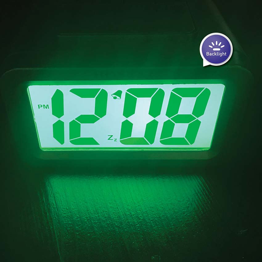 Thumbnail: H-2190 LCD Alarm Clock