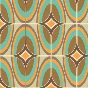 Mid-century wallpaper decor & fabric
