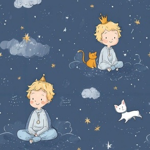 Magical Nursery Funny Cute Wallpaper Fabrics Decor for Kids