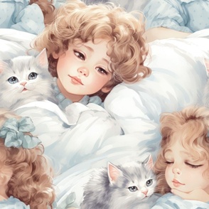 Magical Nursery Funny Cute Wallpaper Fabrics Decor for Kids