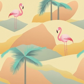 Mid-century wallpaper decor & fabric