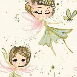 Magical Nursery Funny Cute Wallpaper Fabrics Decor for Kids