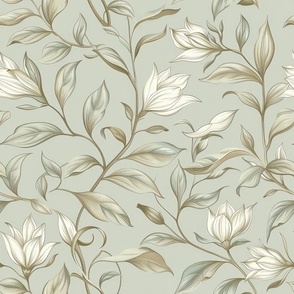 Heritage Botanical Light - Wallpaper, Decor & Fabric