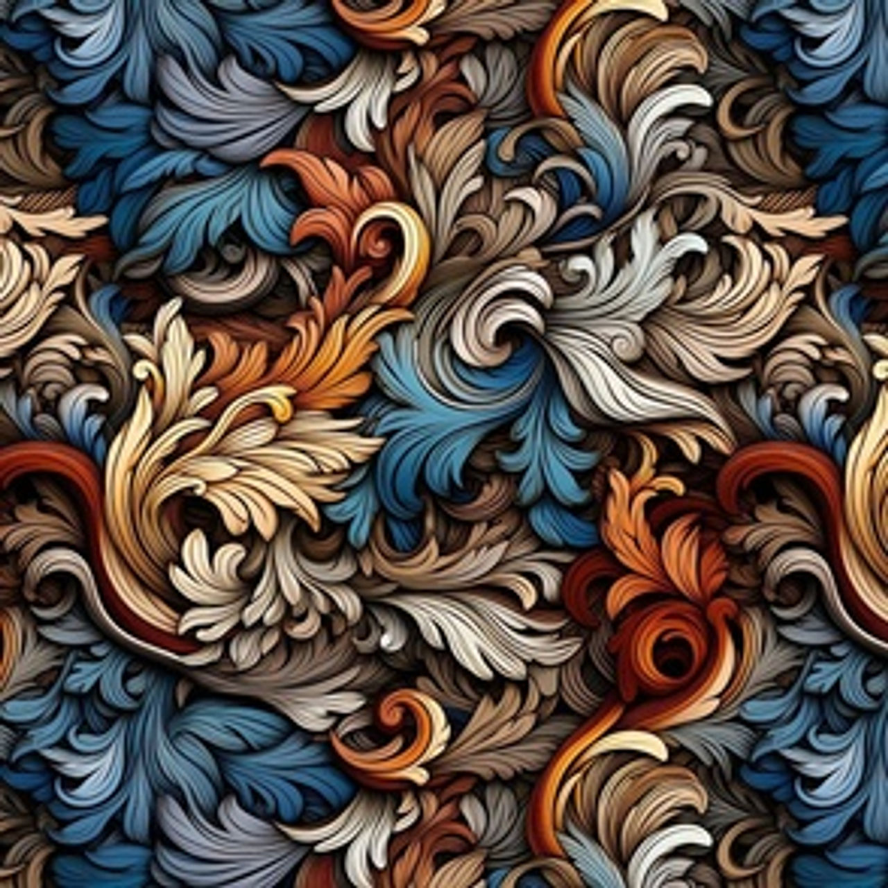 Floral in Trendy colors 24 -1