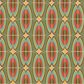 Mid-century wallpaper decor & fabric
