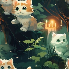 Magical Nursery Funny Cute Wallpaper Fabrics Decor for Kids