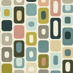 Mid-century wallpaper decor & fabric