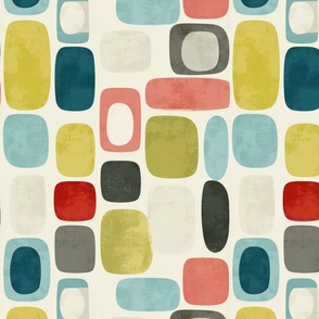 Mid-century wallpaper decor & fabric