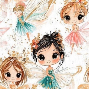 Magical Nursery Funny Cute Wallpaper Fabrics Decor for Kids