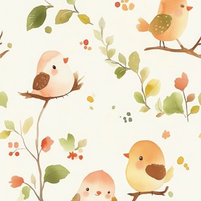 Magical Nursery Funny Cute Wallpaper Fabrics Decor for Kids