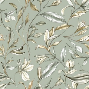 Heritage Botanical Light - Wallpaper, Decor & Fabric