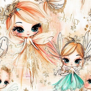 Magical Nursery Funny Cute Wallpaper Fabrics Decor for Kids