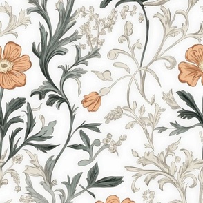 Heritage Botanical Light - Wallpaper, Decor & Fabric