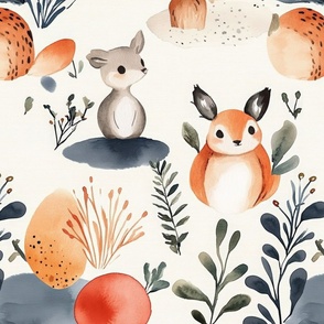 Magical Nursery Funny Cute Wallpaper Fabrics Decor for Kids