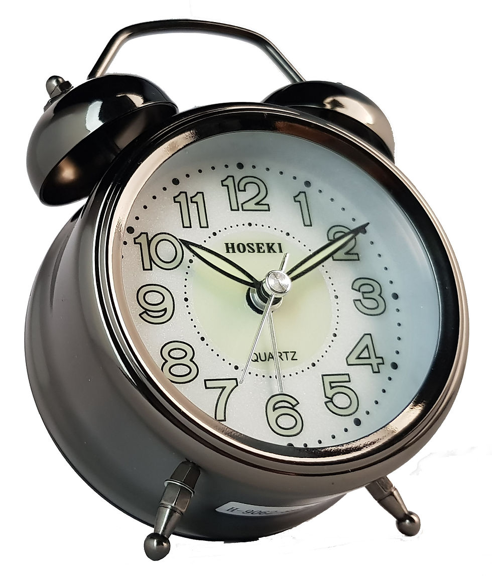 Thumbnail: H-9062 Bell Alarm Clock
