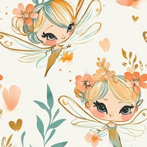 Magical Nursery Funny Cute Wallpaper Fabrics Decor for Kids