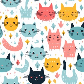 Mid-century wallpaper decor & fabric