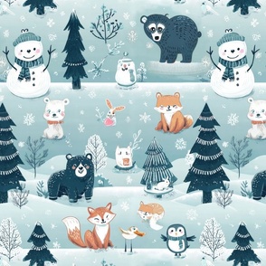 Magical Nursery Funny Cute Wallpaper Fabrics Decor for Kids