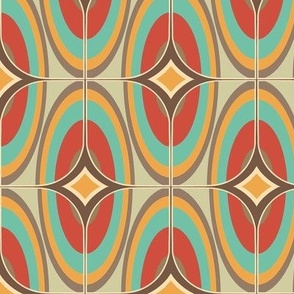 Mid-century wallpaper decor & fabric