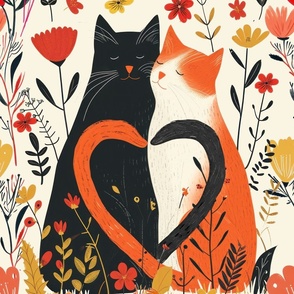 Mid-century wallpaper decor & fabric