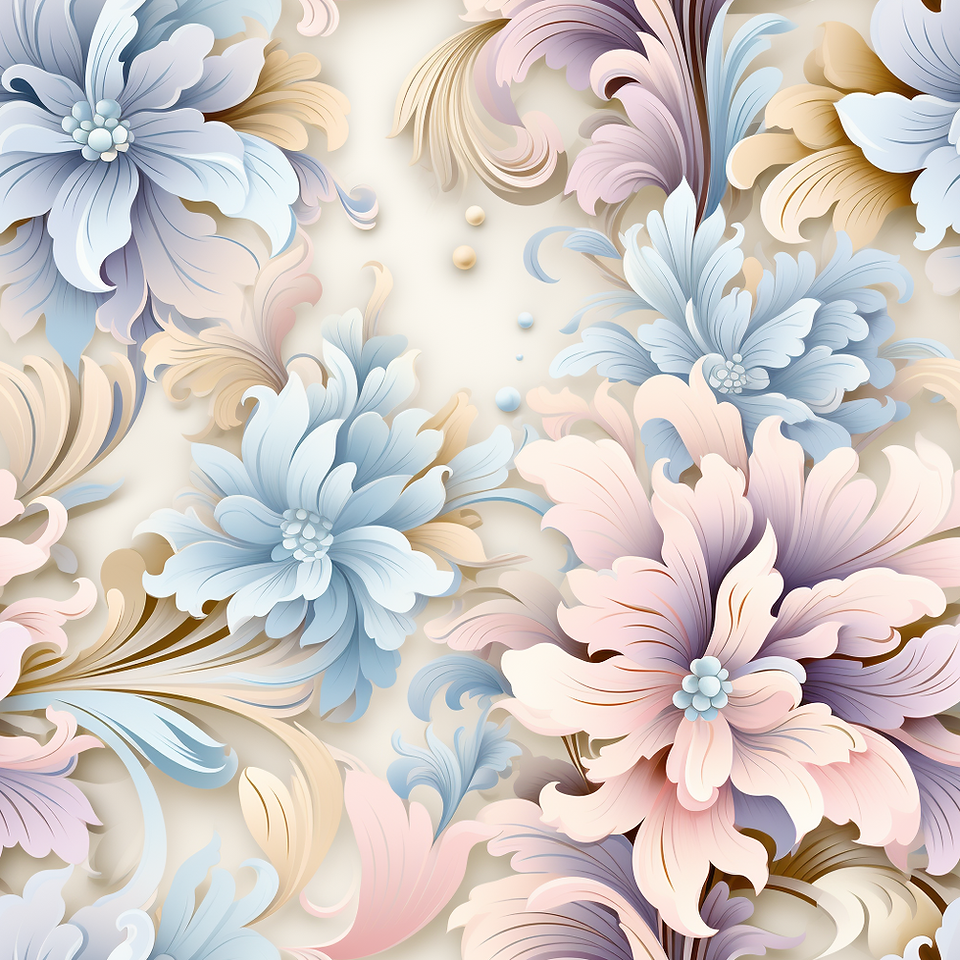 Floral trendy pastel-1