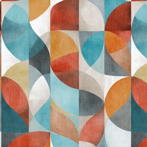 Mid-century wallpaper decor & fabric