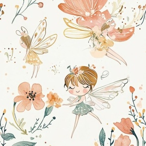 Magical Nursery Funny Cute Wallpaper Fabrics Decor for Kids