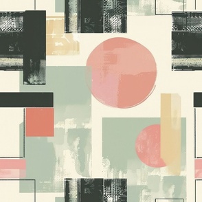 Mid-century wallpaper decor & fabric