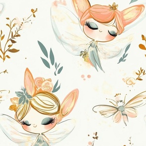 Magical Nursery Funny Cute Wallpaper Fabrics Decor for Kids