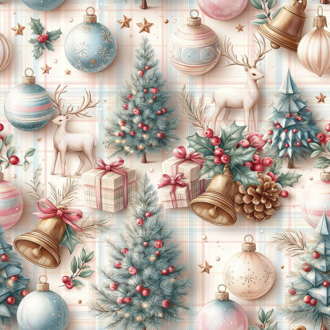 Pastel Opulent Christmas