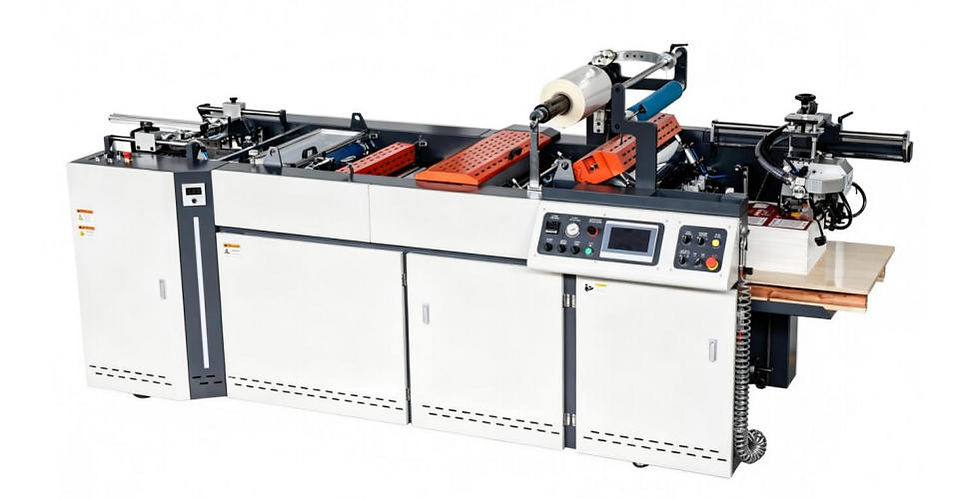Automatic Film Laminating Machine (With Embossing)