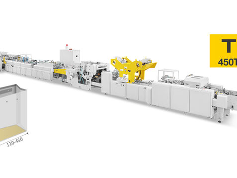 Fully Automatic Sheet-fed Gift Paper Bag Making Machine