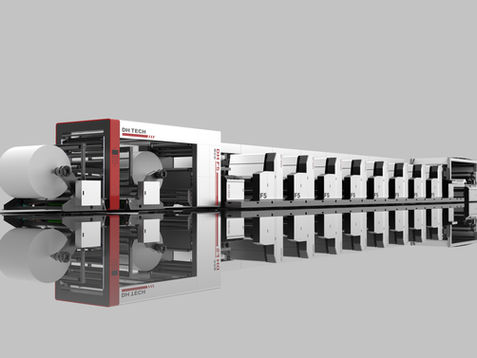 DHF5 1600-6 Servo Motor Driven Carton Pre-printing Press