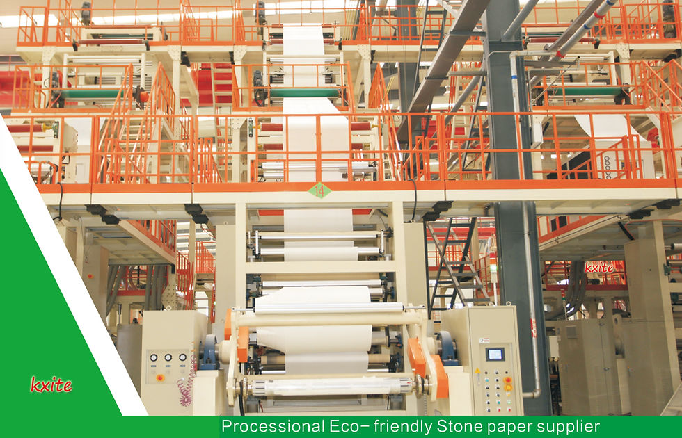 Stone Paper Plastic Coated Paper Plastic Paper for Printing