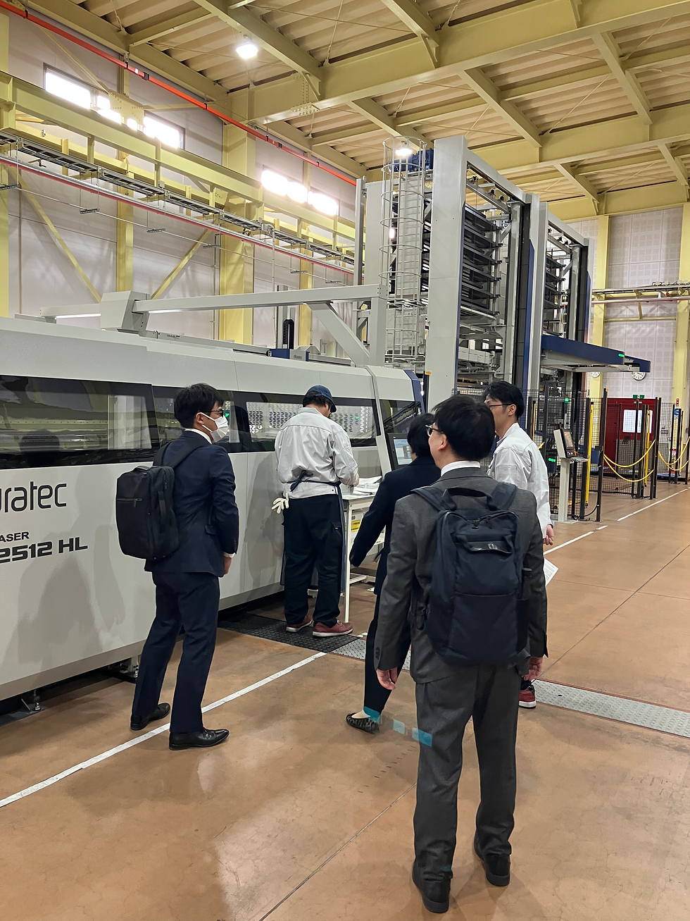 日刊工業新聞様取材！