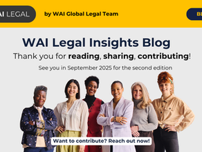 Celebrating One Year of WAI Legal Insights Blog: Elevating Women’s Voices in AI Law