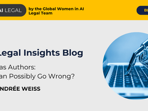 Robots as Authors: What Can Possibly Go Wrong?