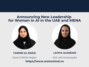 Announcing New Leadership for Women in AI in the UAE and MENA