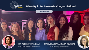 Empowering Women in AI: Highlights from Dr. Alessandra Sala’s Inspiring Keynote at the Diversity in Tech Awards 2024