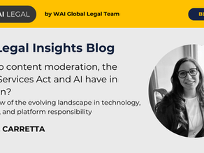 What do content moderation, the Digital Services Act and AI have in common?