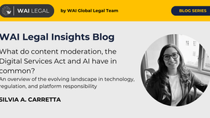 What do content moderation, the Digital Services Act and AI have in common?