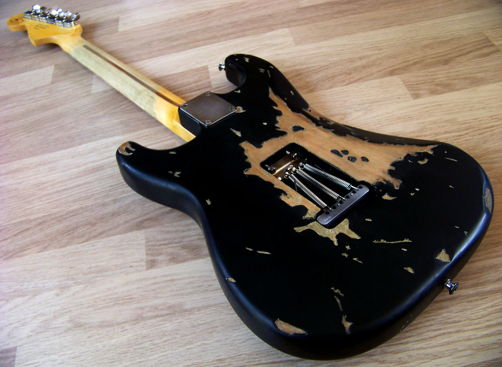 Jimi Hendrix 68 Stratocaster | the-painted-player