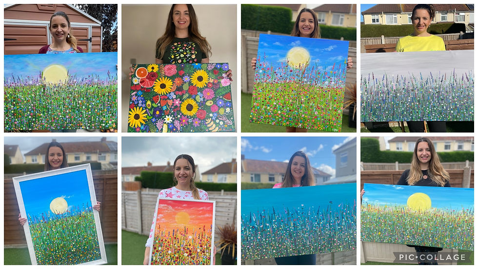 Custom commissioned artwork on canvas by Bristol artist